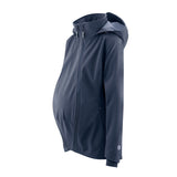 Mamalila Softshell Babytragejacke Allrounder - Navy